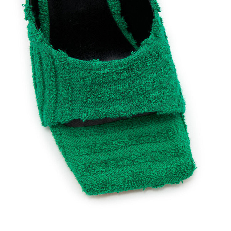 Towel Thin High Heel sandal