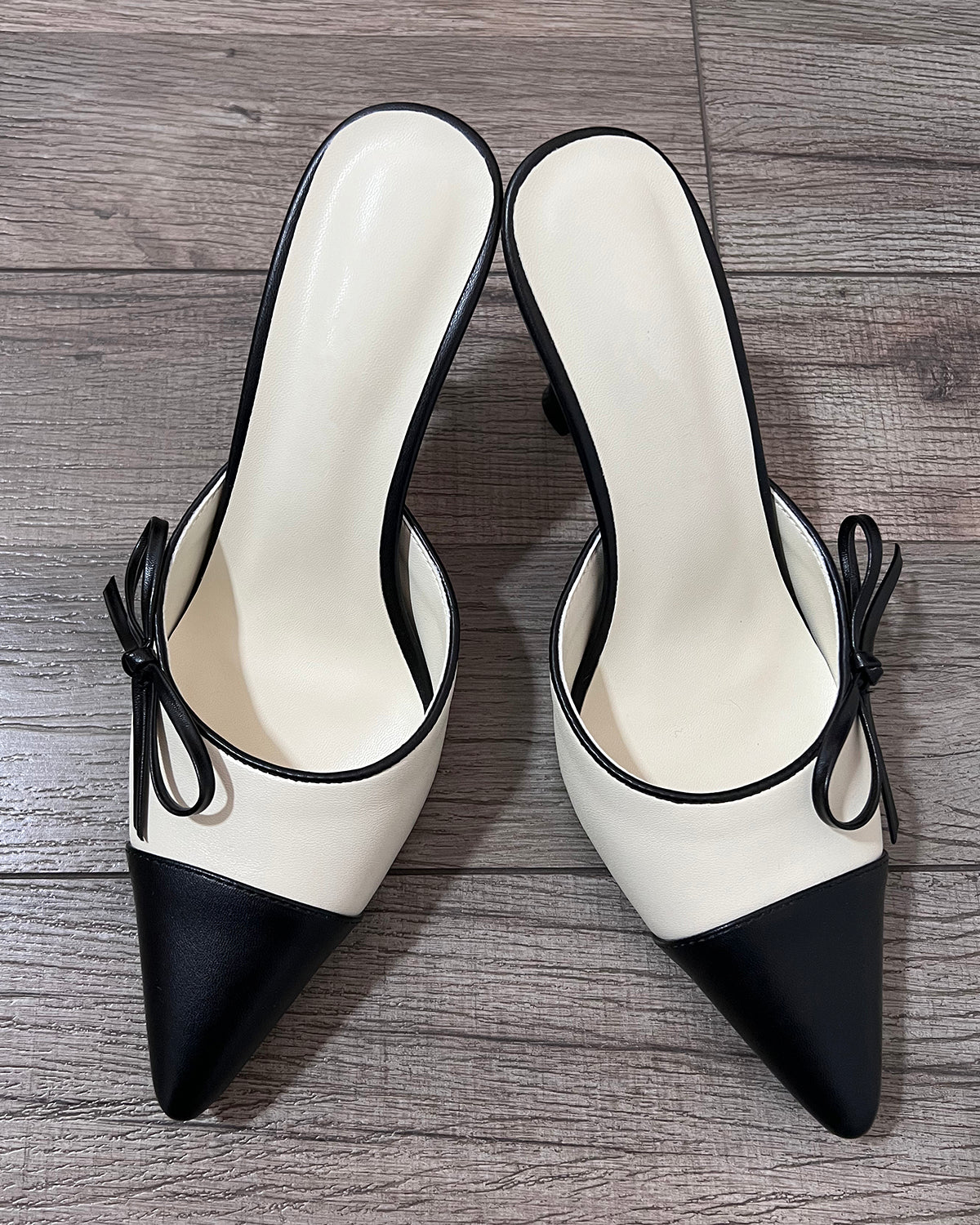 Women pointed toe stiletto heeled slippers