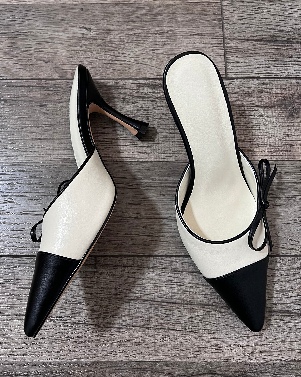 Women pointed toe stiletto heeled slippers