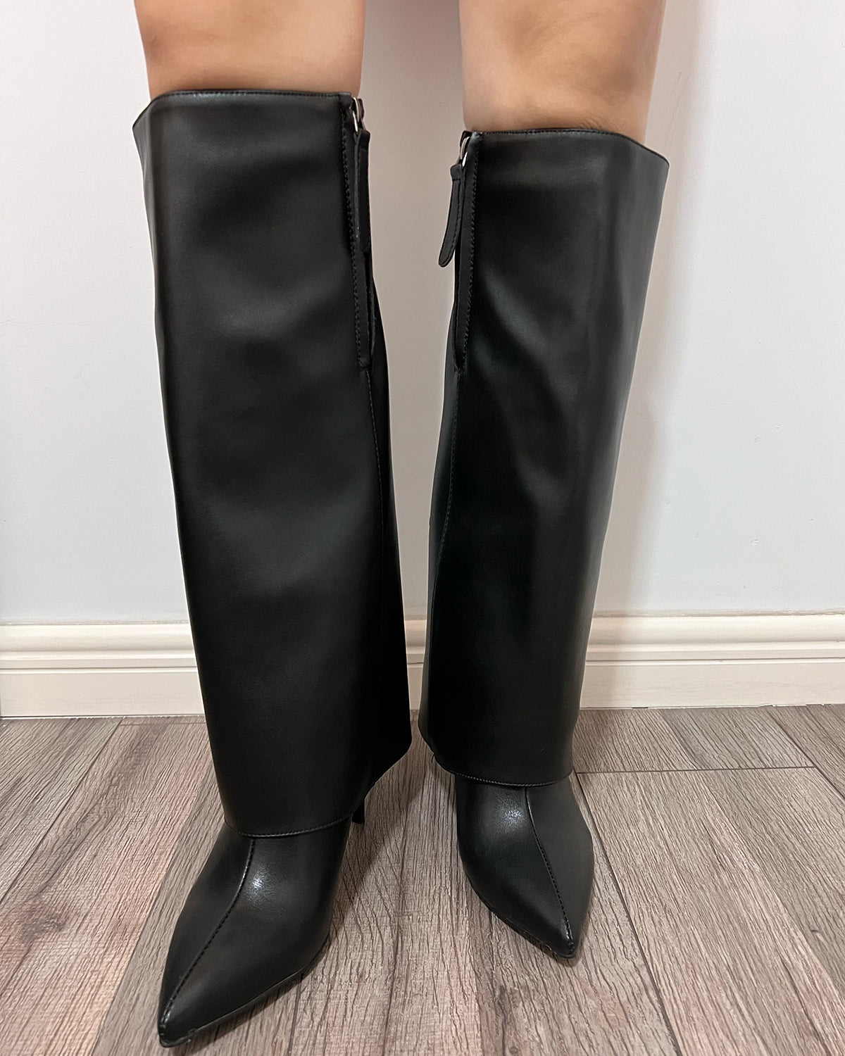 Knee High Trouser Thin High Heel boots